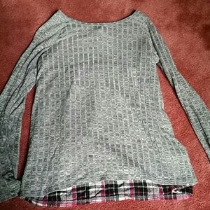 A kids long sleeve shirt